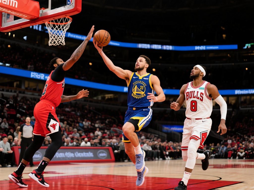 在比赛的上半场，克莱·汤普森迅速找到手感